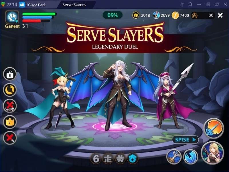 Serve Slayers Legendary Duel gameplay screenshot